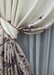 Комплект готовых штор VR-Textil Фотошторы № 1416ш Лиловый с бежевым 150х270 см 2 шт (33-0294) - изображение 5