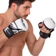 Перчатки для смешанных единоборств Zelart 3393 размер L White-Black - изображение 4