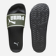 Чоловічі шльопанці для пляжу Puma Leadcat 2.0 384139-24 42 (8UK) Чорний/Оливковий (4065454850263) - зображення 4