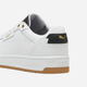 Sneakersy męskie skórzane Puma Court Classic Lux 395019-06 42 (8UK) Białe (4067979658638) - obraz 6
