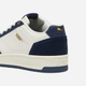 Sneakersy męskie do kostki Puma Court Classic SD 397264-04 40.5 (7UK) Biały/Granatowy (4067979369152) - obraz 6