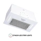 Вытяжка полновстраиваемая Perfelli BI 5453 WH 850 LED Strip - изображение 4