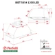 Витяжка повновбудована Perfelli BIET 5854 WH 1200 LED - зображення 12