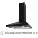 Вытяжка купольная Perfelli K 5202 BL 700 LED - изображение 3