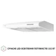 Витяжка плоска Perfelli PL 5124 WH LED - зображення 4