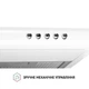 Витяжка плоска Perfelli PL 5124 WH LED - зображення 5