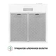 Витяжка плоска Perfelli PL 5124 WH LED - зображення 6