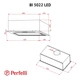 Вытяжка полновстраиваемая Perfelli BI 5022 BL LED - изображение 11