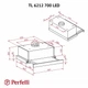 Вытяжка телескопическая Perfelli TL 6212 WH 700 LED - изображение 12