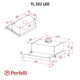 Вытяжка телескопическая Perfelli TL 502 WH LED - изображение 12