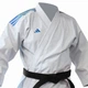 Кимоно для карате Adidas Shori Karate Uniform Kata WKF (K999ST) Blue р. 160 - изображение 2