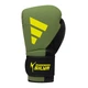 Боксерские перчатки Adidas x Anderson Silva (ADIAS50TG) Green/Black/Yellow 10 унций - изображение 2