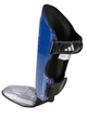 Защита голени и стопы для кикбоксинга Adidas Super Pro Shin Instep Guards WAKO (ADIKBSI300) Blue/Silver M - изображение 3