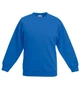 Свитшот Fruit of the loom Premium set-in sweat Kids 128 см Синий (62-031-0) - изображение 1