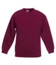Свитшот детский Fruit of the Loom Premium set-in sweat kids 104 см Бордовый (062031041104) - изображение 1