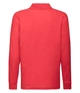 Футболка поло дитяча Fruit of the Loom 65/35 Long sleeve polo kids 116 см Червоний (063201040116) - зображення 3