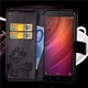 Чехол Clover для Xiaomi Redmi 4X книжка кожа PU с визитницей черный - изображение 1