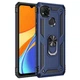 Чехол Shield для Xiaomi Redmi 9C бронированный бампер с подставкой Dark-Blue - изображение 1