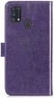 Чохол Clover для Samsung Galaxy M31 / M315 книжка з візерунком шкіра PU фіолетовий Без бренду - зображення 3