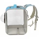 Рюкзак - переноска для кошек и собак 39х30х34 CosmoPet CP-28 Blue - изображение 4
