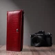 Жіночий лаковий шкіряний гаманець ST Leather 22715 - зображення 7