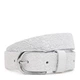 Жіночий ремінь шкіряний Borsa Leather 110v1genw87-white - зображення 1