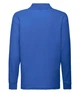 Футболка поло дитяча Fruit of the Loom 65/35 Long sleeve polo kids 104 см Яскраво-синій (063201051104) - зображення 3