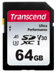 Карта пам'яті Transcend 64GB C10 UHS-I U3 R160/W50MB/s 4K (TS64GSDC340S) (6883627) - зображення 1