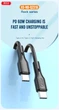 Кабель XO NBQ231B Rock Series Type-C to TYPE-C - 60W - 1m - изображение 2