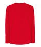 Футболка з довгим рукавом дитяча Fruit of the Loom Valueweight Long Sleeve T Kids 104 см Червоний (061007040104) - зображення 4