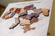 Деревянная Модульная Карта На Стену Панно PuzzleOk Карта Украины На Подставке 17 деталей - изображение 2