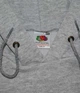 Толстовка женская Fruit of the Loom Classic hooded sweat XS Серый (062038094XS) - изображение 3