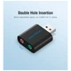 Звукова плата Vention Audio USB 2х3,5mm jack Metal (VAB-S17-B) - зображення 9