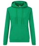 Толстовка женская Fruit of the Loom Classic hooded sweat L Зеленый (0620380RXL) - изображение 1