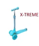 Самокат дитячий X-TREME КS-216F блакитний триколісний - зображення 1