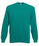 Реглан Fruit of the Loom Classic raglan sweat S Смарагдовий (062216077S) - зображення 1