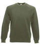 Реглан мужской Fruit of the Loom Classic raglan sweat S Оливковый (062216059S) - изображение 1