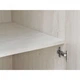 Шкаф двухдверный платяной Индиана BRW (Black Red White) JSZF2D2S/80 Сосна аризонская 80х57х195 см - изображение 4