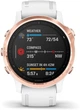 Спортивные часы Garmin Fenix 6S Pro Rose Gold-tone with White Band (010-02159-11) - изображение 6