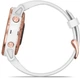 Спортивные часы Garmin Fenix 6S Pro Rose Gold-tone with White Band (010-02159-11) - изображение 10
