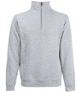 Толстовка Fruit of the Loom Classic zip neck sweat S Серый (062114094S) - изображение 1