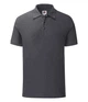 Футболка поло мужская Fruit of the Loom Iconic Polo XL Темно-cерый (0630440HDXL) - изображение 1