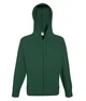 Толстовка мужская Fruit of the Loom Lightweight hooded sweat jacket XL Темно-зеленый (062144038XL) - изображение 1