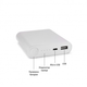 Повербанк 10400 mah портативный аккумулятор Power Bank серебристый - изображение 3