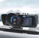 Автомобільний проекційний дисплей HUD A600 на лобове скло машини з підключенням через ОБД II + GPS, чорний "S" (87228301) - зображення 1