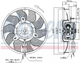 Вентилятор охолодження двигуна SUZUKI SWIFT, AUDI 80/90/100/A6, NISSENS (85548) - зображення 1