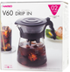 Dripper do kawy Hario V60-02 z pojemnikiem 700 ml (4977642143296) - obraz 3