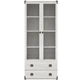 Витрина Индиана BRW (Black Red White) JWIT2D2S/80 Сосна аризонская 80х40х195 см - изображение 1