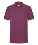 Футболка поло чоловіча Fruit of the Loom 65/35 Heavy polo L Бордовий (063204041L) - зображення 1