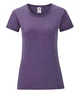 Футболка Fruit of the Loom Ladies Iconic T 2XL HP Фіолетовими Меланж (0614320HP2XL) - зображення 1